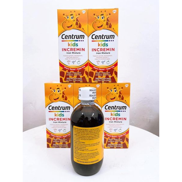 Centrum Kids giải pháp cho bé biếng ăn, lọ 200ml