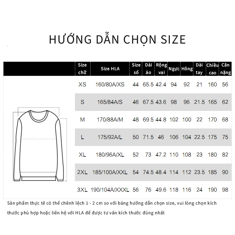 HLA - Áo thun nam ngắn tay loang màu nghệ thuật Medium grey gradient design cotton T-shirt