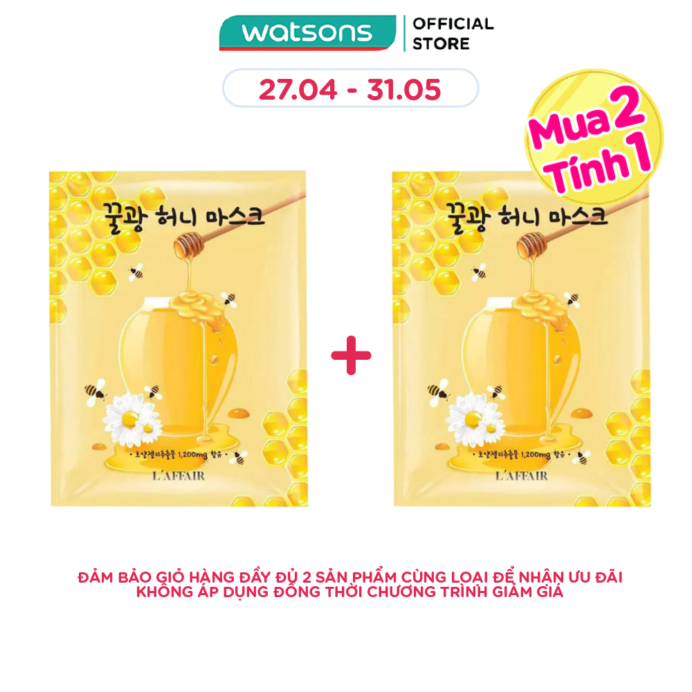 Mặt Nạ Dưỡng Da Rainbow L'Affair Honey 25ml