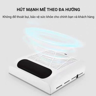 Máy hút bụi nail BQ-858-8 động cơ 80w hút bụi siêu sạch, mạnh