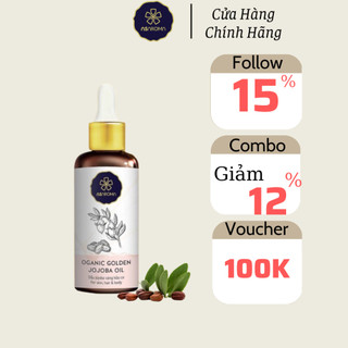 Tinh chất dưỡng ẩm chống lão hóa làm dịu hồi phục da jojoba oil Asaroma 30ml