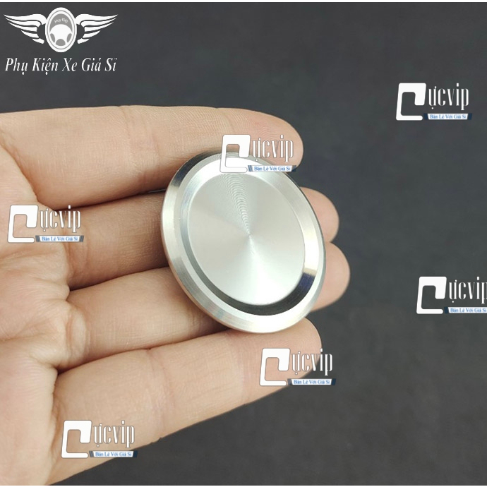 [Sale Khủng] Núm Chụp Hộp Sên,Nắp Đậy Catte Salaya Inox 304 Kiểu Trơn Gắn Xe W/Dream, Fu,Fu Led,Wave 125i thái,Si 5824