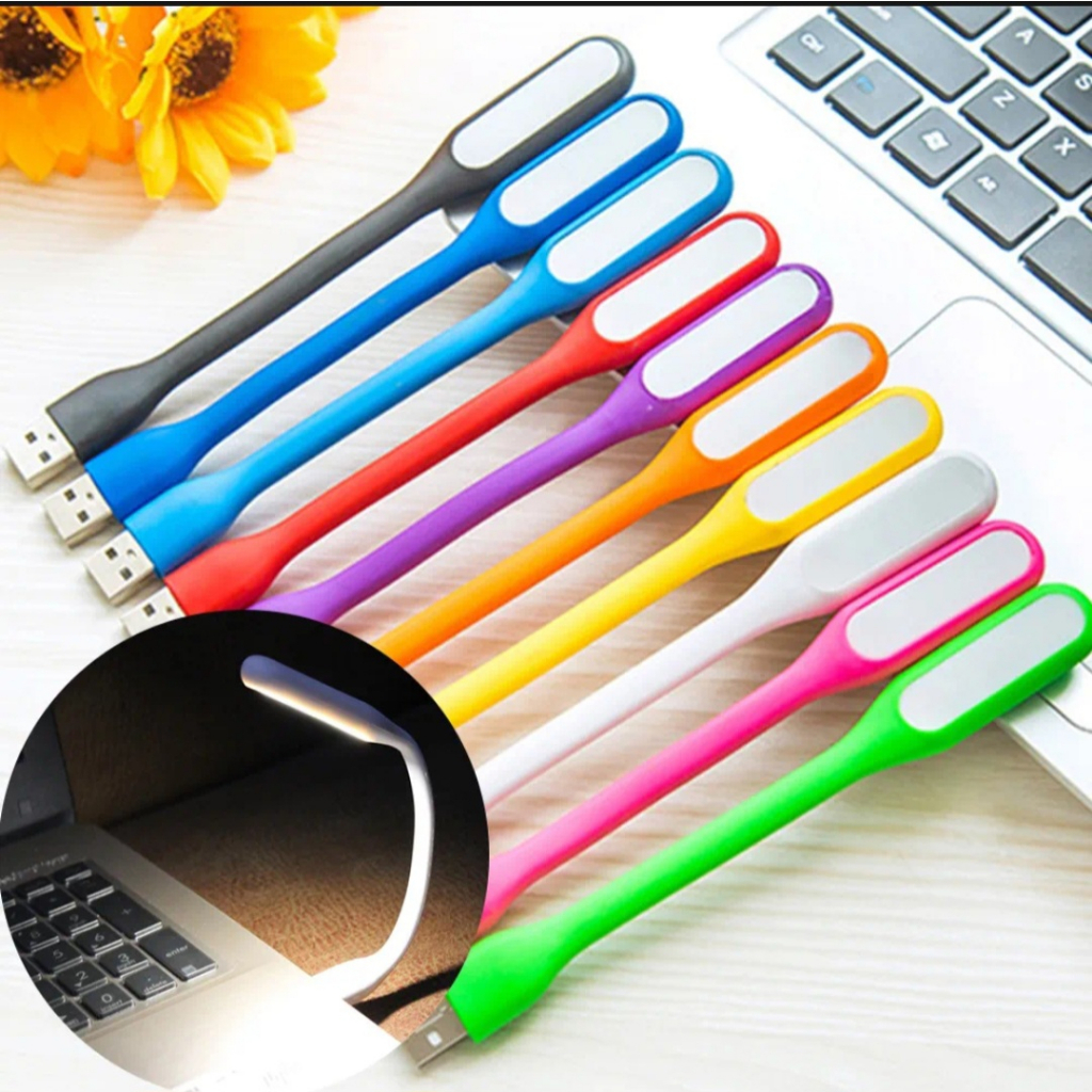 Đèn led dẻo đọc sách cổng usb, đèn led cắm laptop cục sạc dự phòng siêu sáng