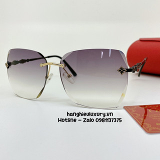 Kính Nữ Cartier Khói Gọng Hoa Thị cao Cấp