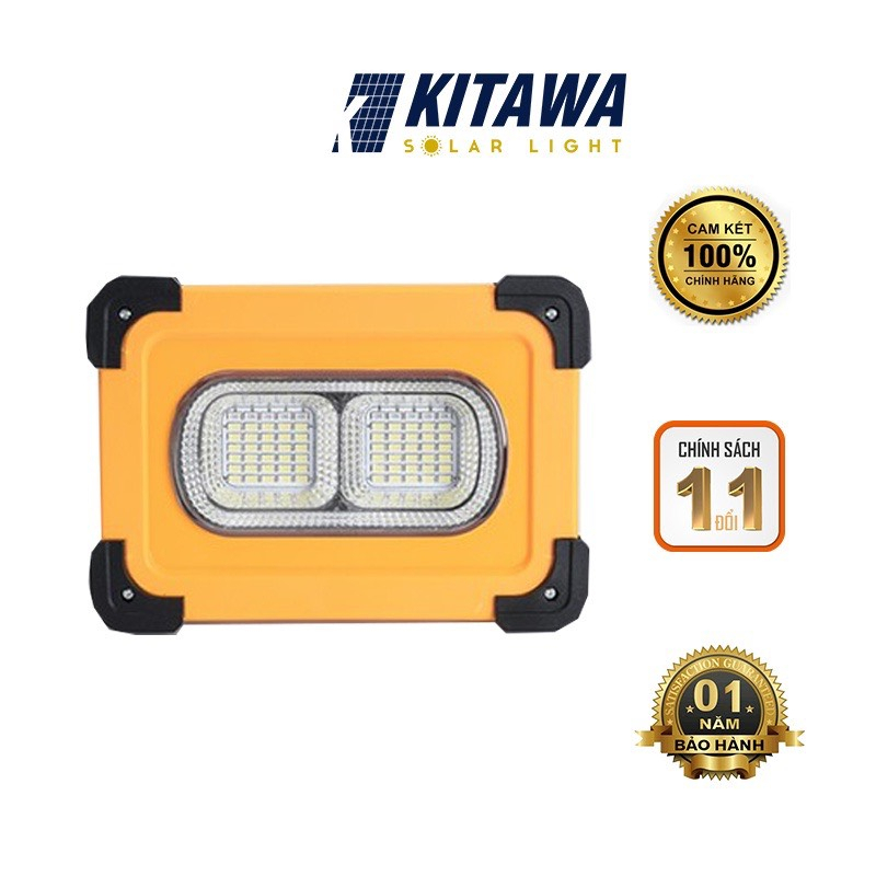 đèn năng lượng mặt trời cẩm tay, kim sạc dự phòng kitawa 60W