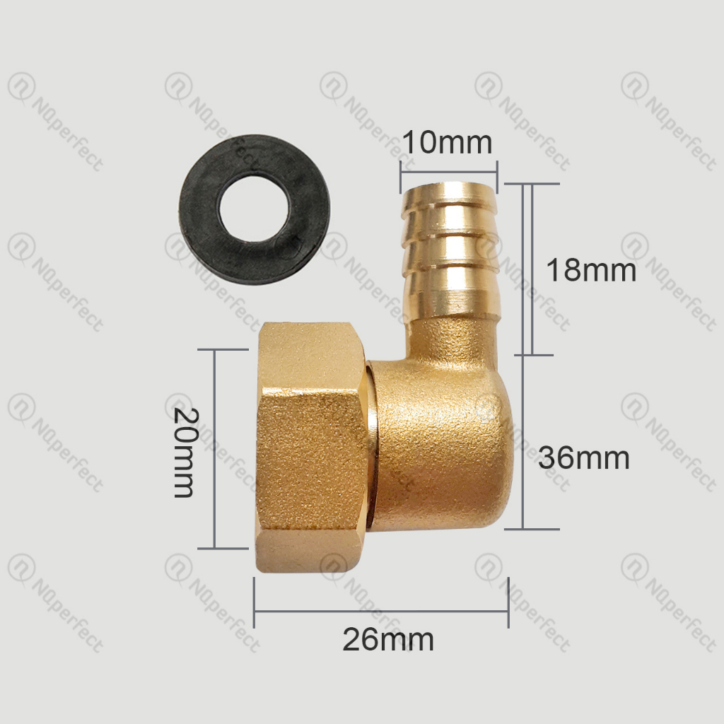 Đuôi chuột nối dây dẫn gas các loại Răng 10/11/20 mm