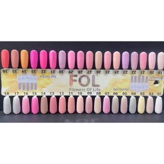 Sơn Gel Fol (Màu 01-74) - Lên Màu Rất Đẹp, Chỉ Cần Sơn 1 Lần, Cực Kỳ Sáng Bóng.