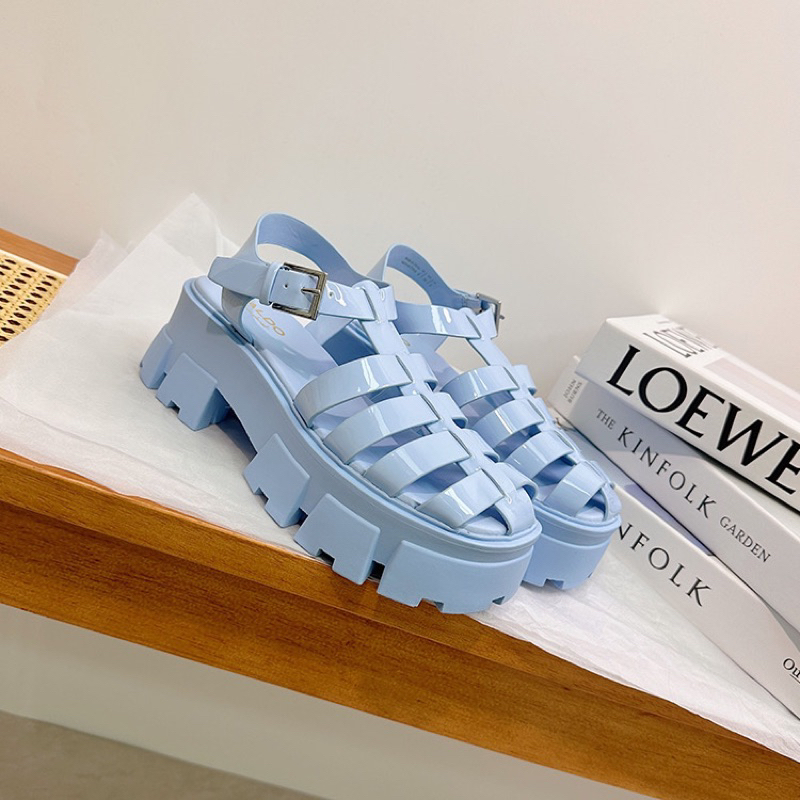 GIÀY SANDAL NỮ QUAI NGANG ĐẾ ĐỘN 5,5cm