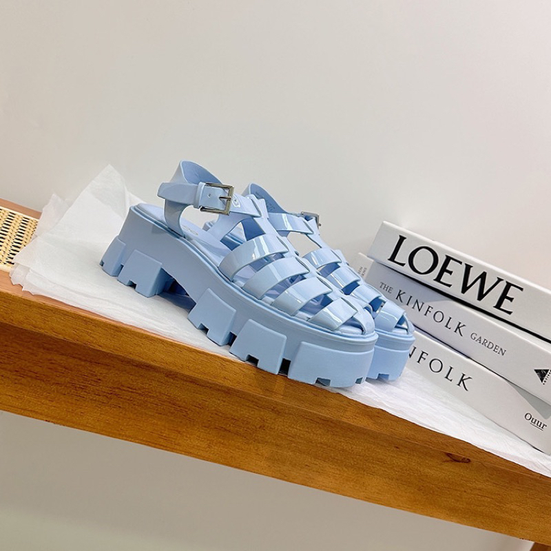 GIÀY SANDAL NỮ QUAI NGANG ĐẾ ĐỘN 5,5cm