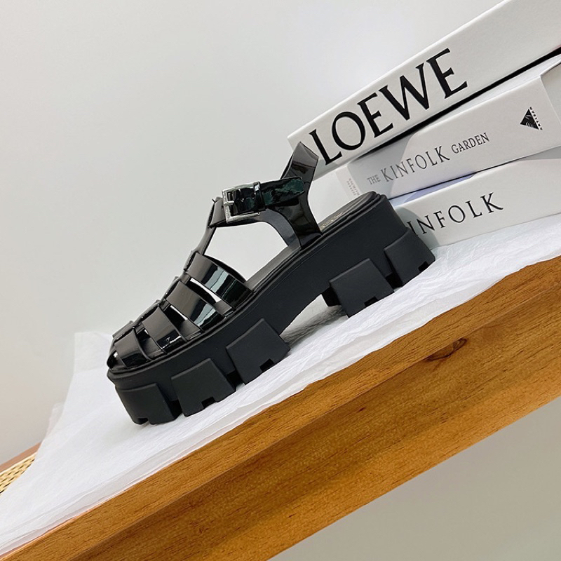 GIÀY SANDAL NỮ QUAI NGANG ĐẾ ĐỘN 5,5cm