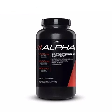 Viên uống Jym Alpha Supplement For Testosterone Support (180 viên) nhập khẩu Mỹ - Gymstore giúp tăng cường testosterone