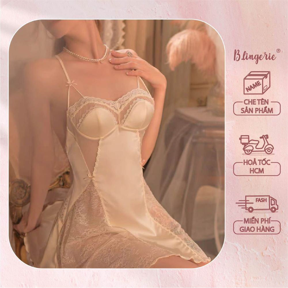 Váy Ngủ Cúp Ngực Gợi Cảm - B.Lingerie