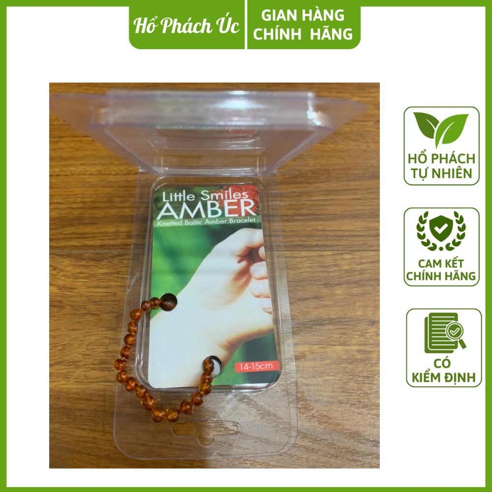Vòng Tay Hổ Phách Amber - Hổ Phách Úc Hàng Cao Cấp