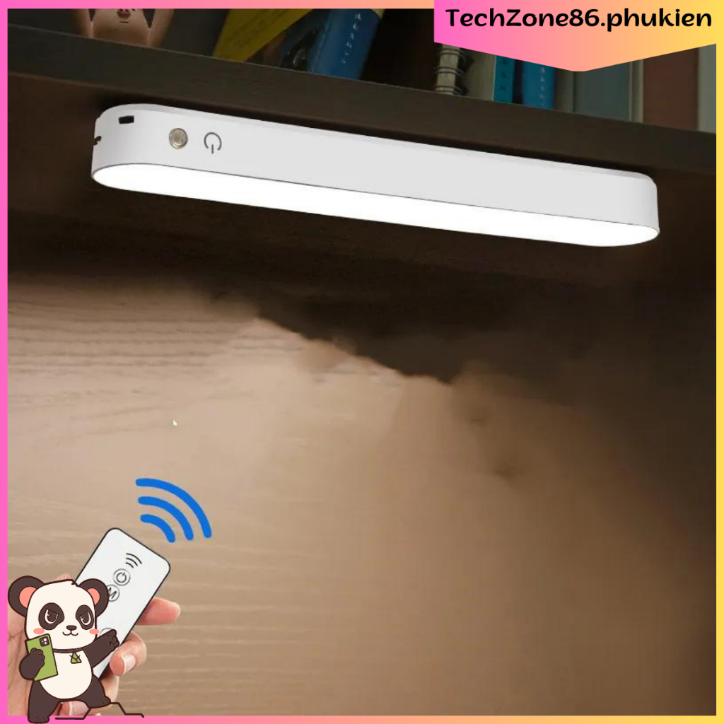 Đèn LED Manegtic Treo Nam Châm Gắn Mọi Vị Trí Trong Nhà 3 Chế Độ Màu Có Thể Sạc
