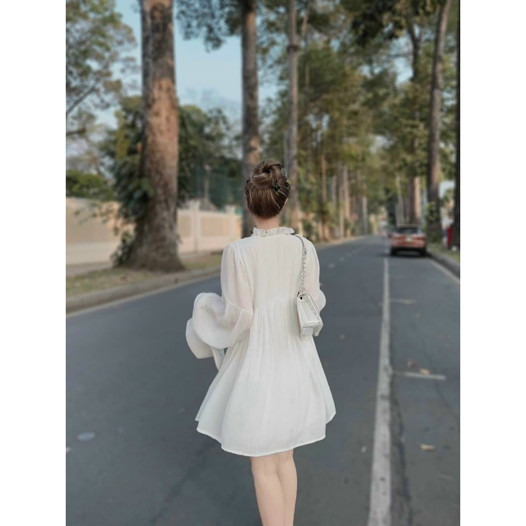 ĐẦM BABYDOLL TRẮNG