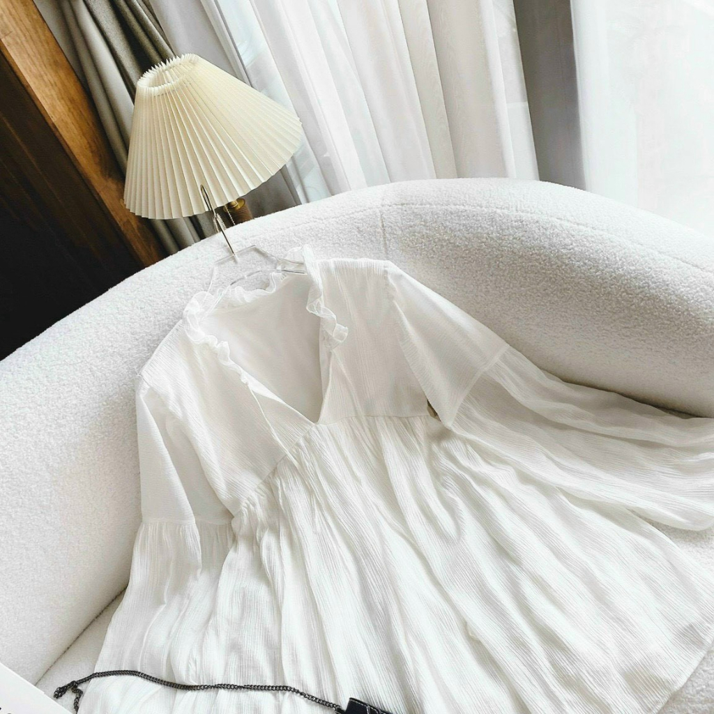 ĐẦM BABYDOLL TRẮNG