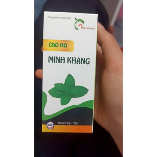 Cao ho Minh Khang hết ho, tiêm đờm, hết viêm họng