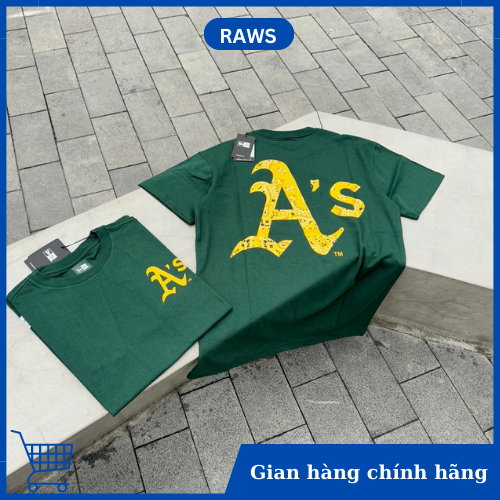 Áo phông New Era Bandana AS xanh lá chính hãng - 12715358