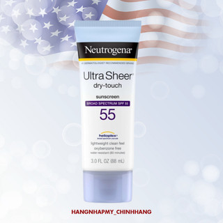 (Date 2026)Kem Chống Nắng Neutrogena Ultra Sheer Dry Touch SPF 55