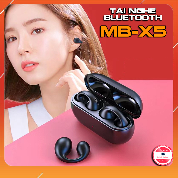 Tai Nghe Bluetooth Không Dây MB-X5 Cao Cấp Hiện Đại Full Chức Năng Cảm Ứng Cức Nhạy Dùng Cho Tất Cả Các Dòng Điện Thoại