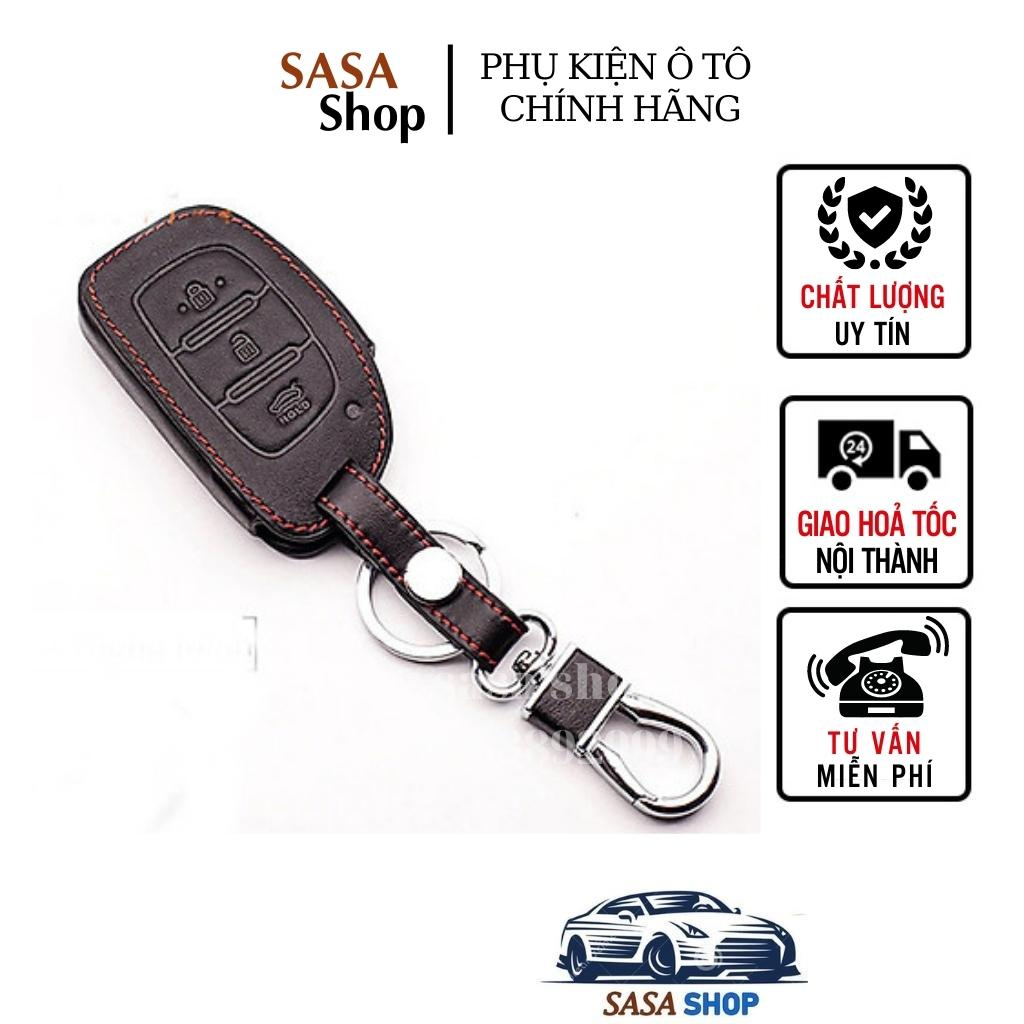 Bao da + móc chìa khóa các dòng xe HYUNDAI