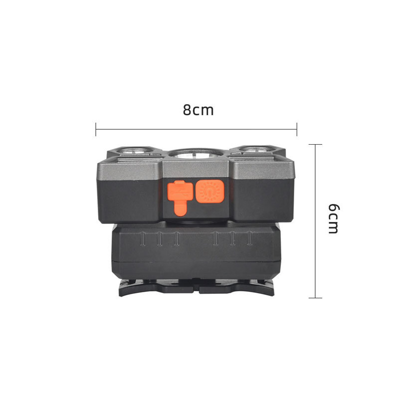 Đèn pin đội đầu sáng mạnh viền vàng A4, A5
