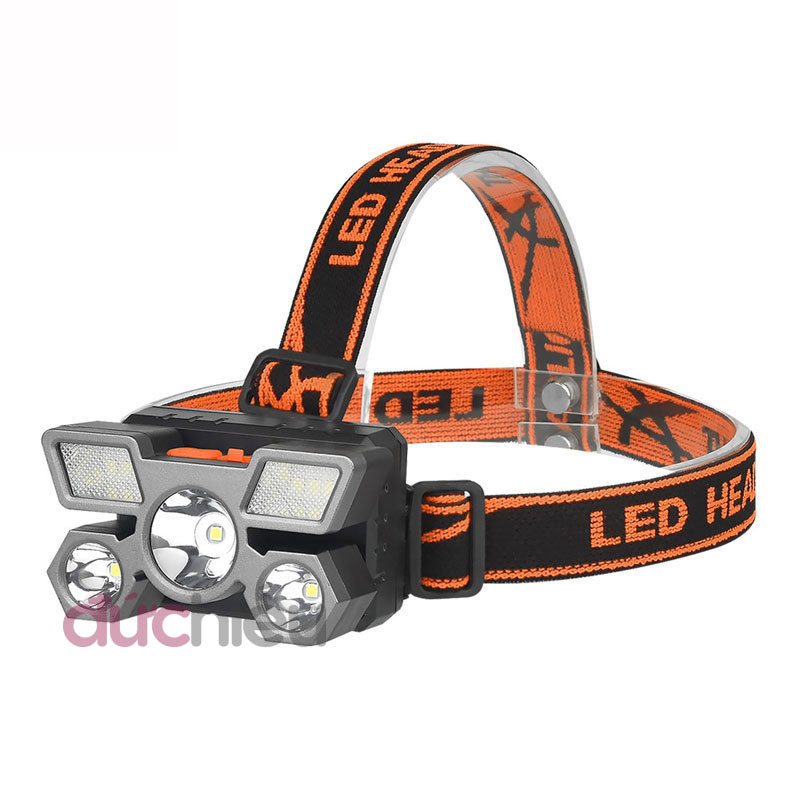 Đèn pin đội đầu sáng mạnh viền vàng A4, A5