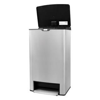 Thùng Rác Fitis Mega - Vuông Đạp Cao (40L)