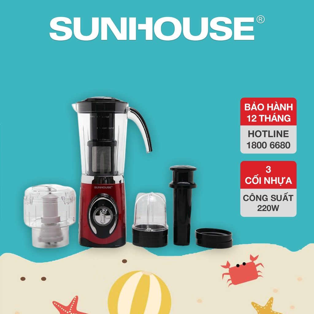 Máy xay sinh tố đa năng SUNHOUSE SHD5323