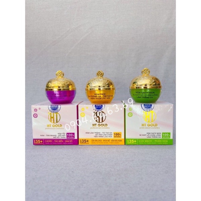 Kem HT GOLD 15g Đủ Công Dụng