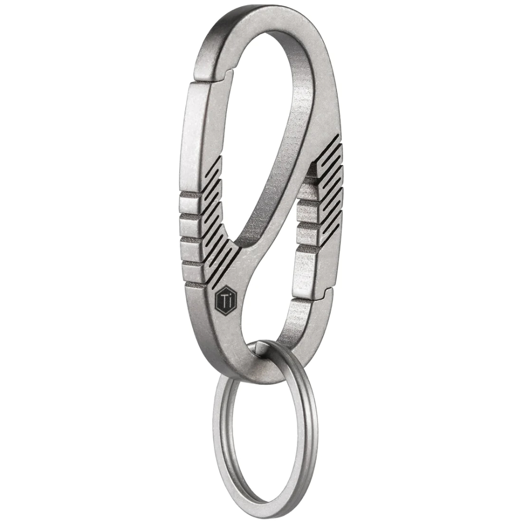 MÓC KHÓA - UNITYKEYS - KM08 Titanium Doual Gate Keychain/Key Ring