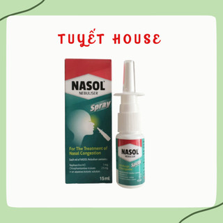 Xịt thông mũi Nasol 15ml