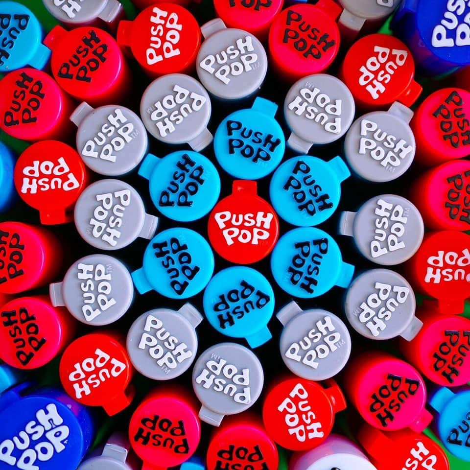 Kẹo Son Trái Cây Push Pop Vị Ngẫu Nhiên 14gr - Mỹ