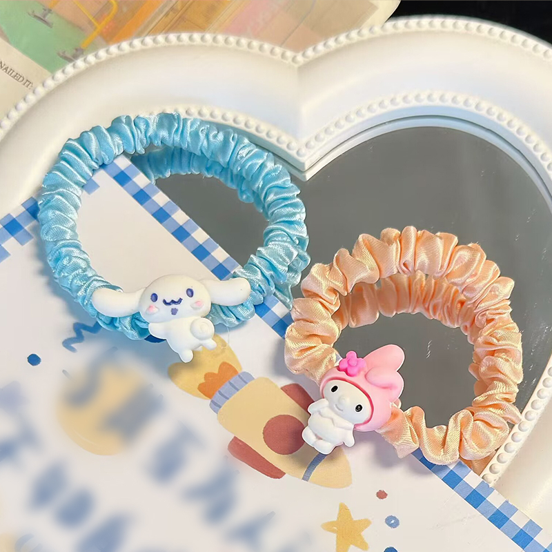 miumiuaDây Buộc Tóc Trong Suốt Họa Tiết Melody Kulomi Dễ Thương Dành Cho Nữ