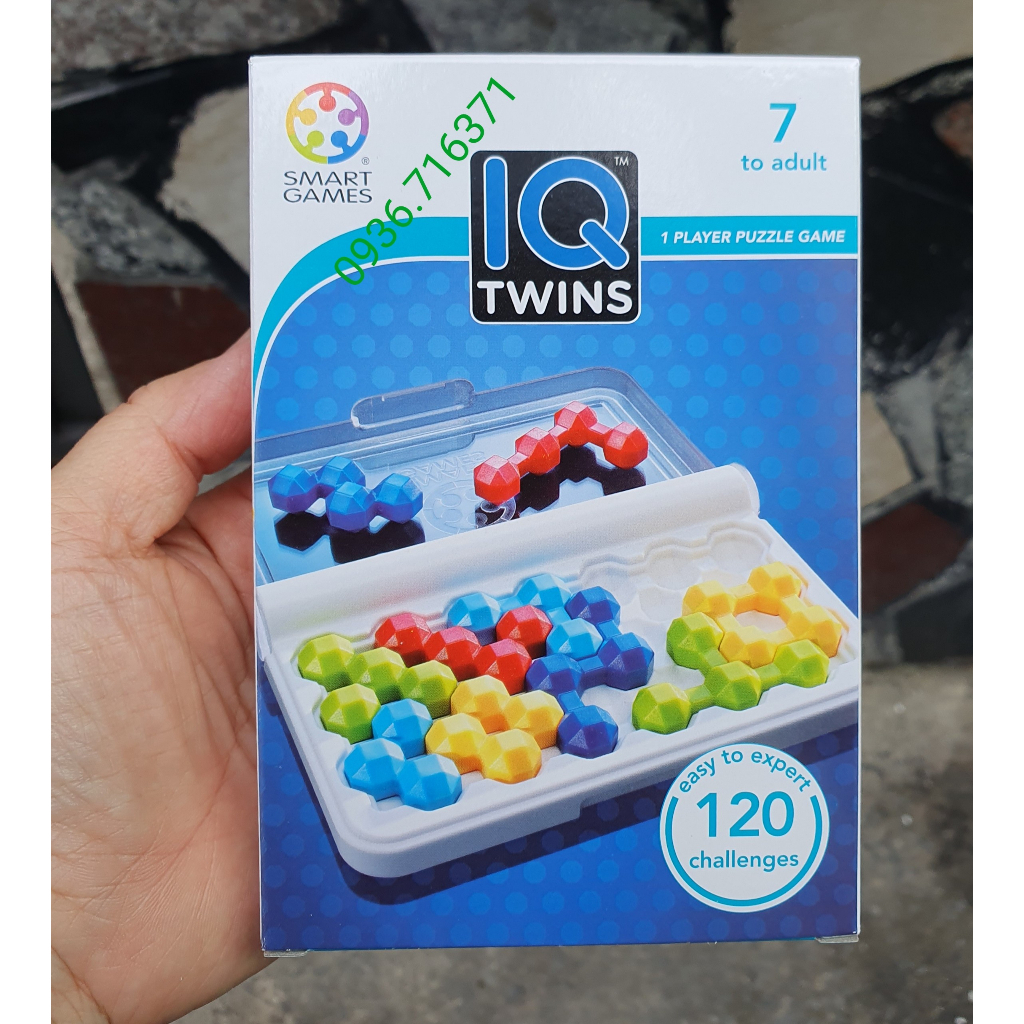 Đồ chơi thông minh Smart Games Thử thách IQ Twins cho bé từ 7 tuổi