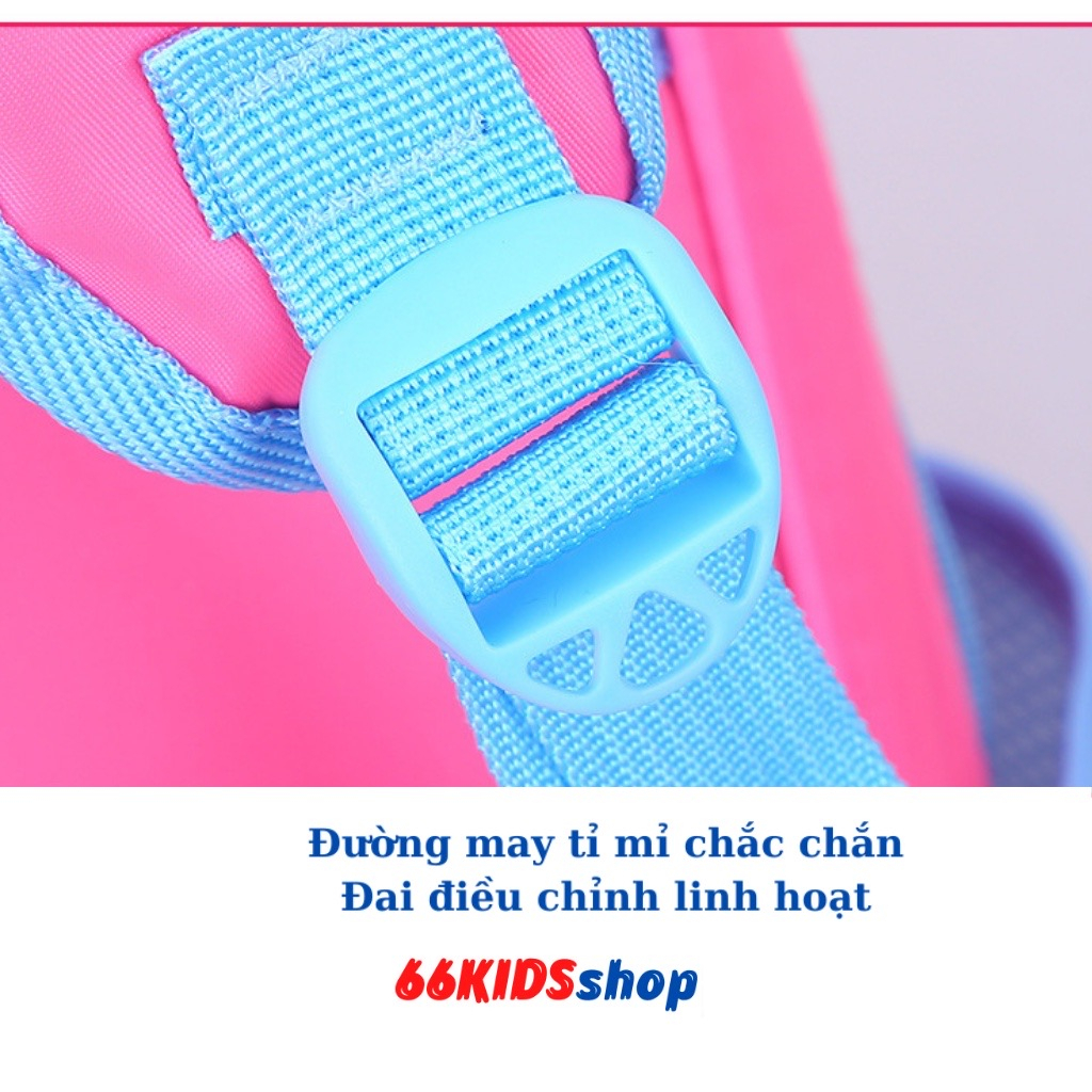 Balo cho bé trai và gái tiểu học chống thấm nước bền đẹp hình Hello Kitty siêu cute 66KIDS SHOP