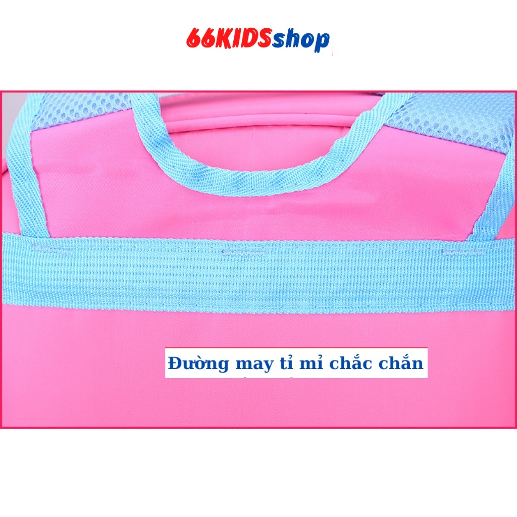 Balo cho bé trai và gái tiểu học chống thấm nước bền đẹp hình Hello Kitty siêu cute 66KIDS SHOP