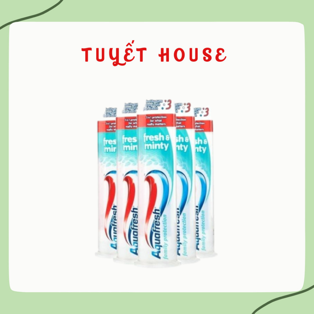 Kem đánh răng Aquafresh Anh 100ml