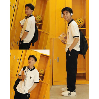 Áo polo MLB form nam ( Cam kết chính hãng )