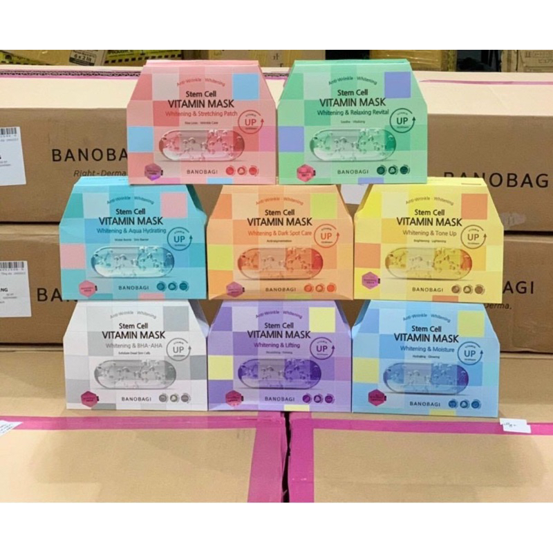 💥💥MẶT NẠ BANOBAGI mẫu mới - Tách lẻ 1 miếng