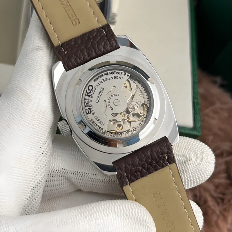 Đồng Hồ Cơ Nam Sei.ko Mặt Vuông 3 Màu