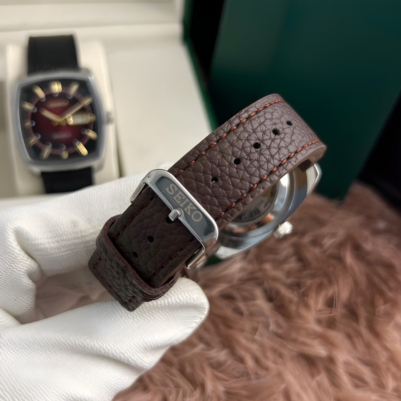 Đồng Hồ Cơ Nam Sei.ko Mặt Vuông 3 Màu