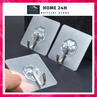 Combo 10 Móc treo đa năng dán tường chịu lực