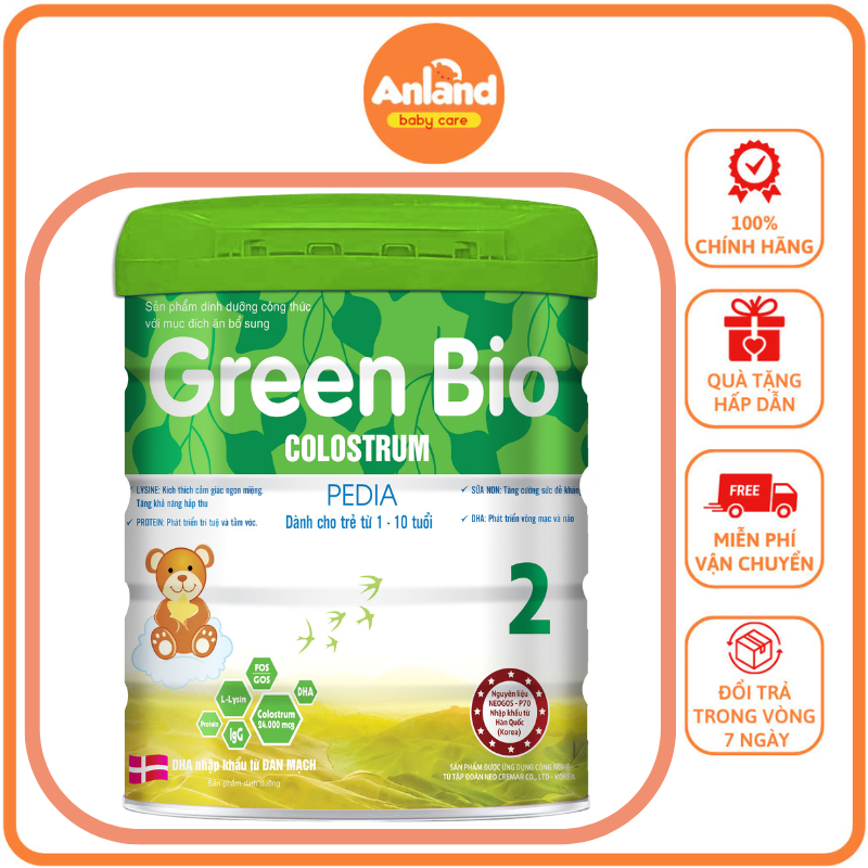 Sữa Bột Green Bio Colostrum Pedia - 900g