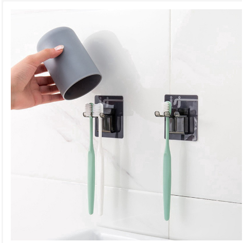 Cốc Nhựa Đánh Răng In Họa Tiết Chữ Xinh Xắn , Cốc Uống Nước Nhựa Cao Cấp Phù Hợp Cho Các Cặp Đôi 88378 Lamon Store