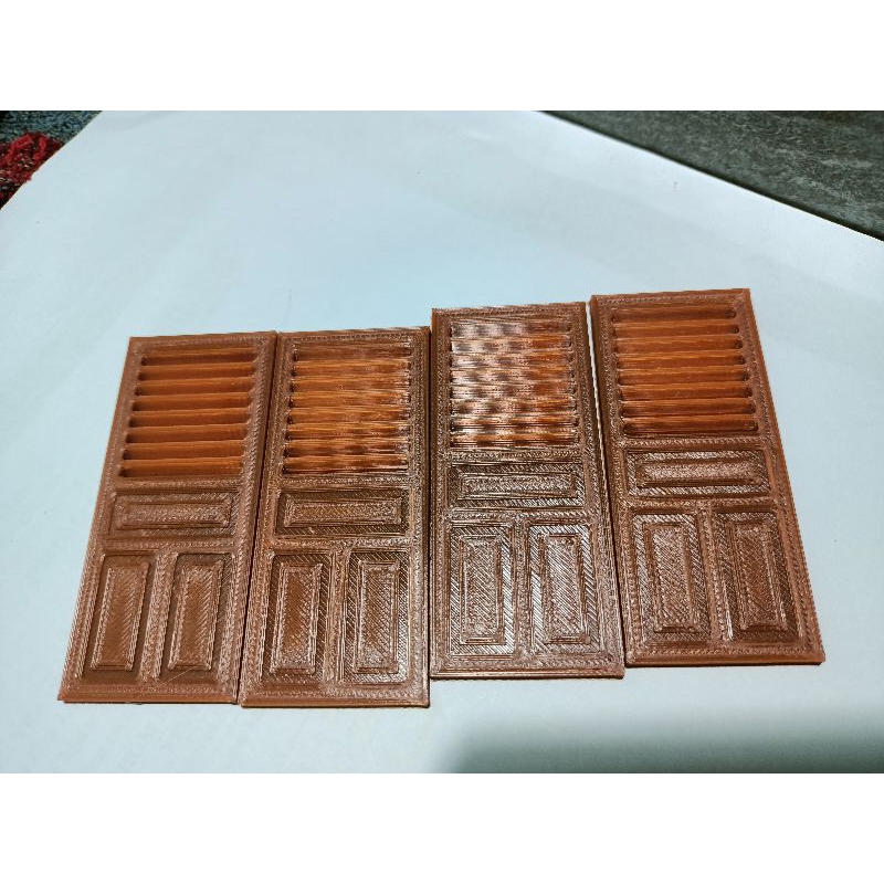 Bộ cửa sổ trang trí nhà tiểu cảnh