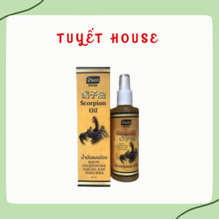 Dầu xịt xoa bóp bò cạp scorpion oil banna