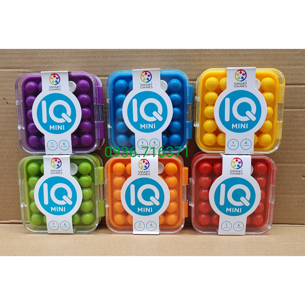 Đồ chơi thông minh Smart Games Thử thách IQ Mini cho bé từ 6 tuổi