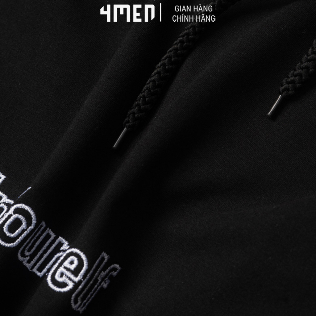 Áo Hoodie Nam Believe 4MEN AK012 kiểu dáng thể thao, thêu chữ, túi áo mổ âm đẹp, chất lông cừu mềm mại, thấm mồ hôi