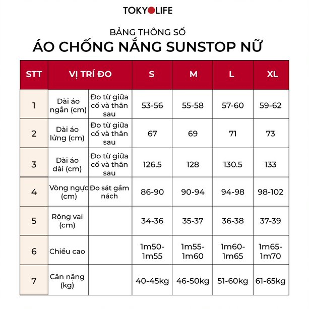 Áo chống nắng Nữ SunStop Air mũ liền chống tia UV TOKYOLIFE F9UVJ084K